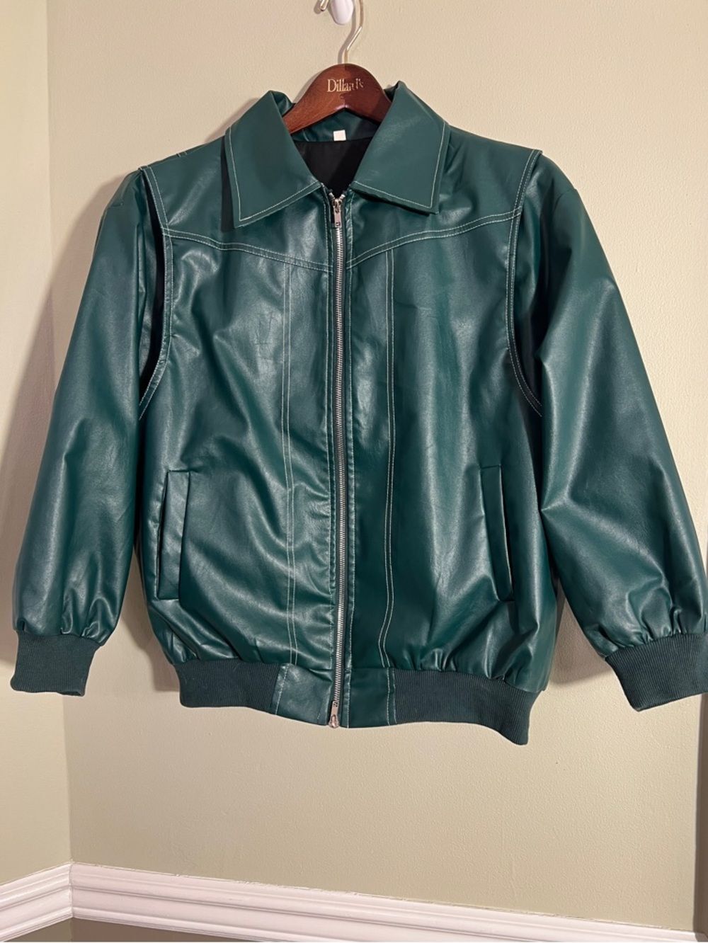 Women's Green and Blue Jacket